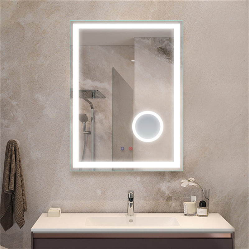 Đồ trang trí nhà vệ sinh gương mặt giả với gương giả giả làm nền với gương kính lúp 5X
